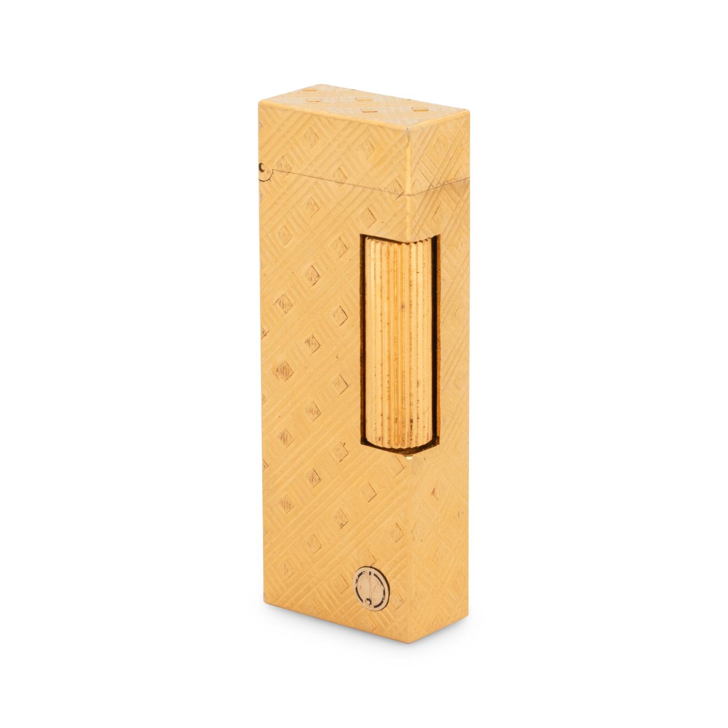 DUNHILL, GOLD-TONE LIGHTER