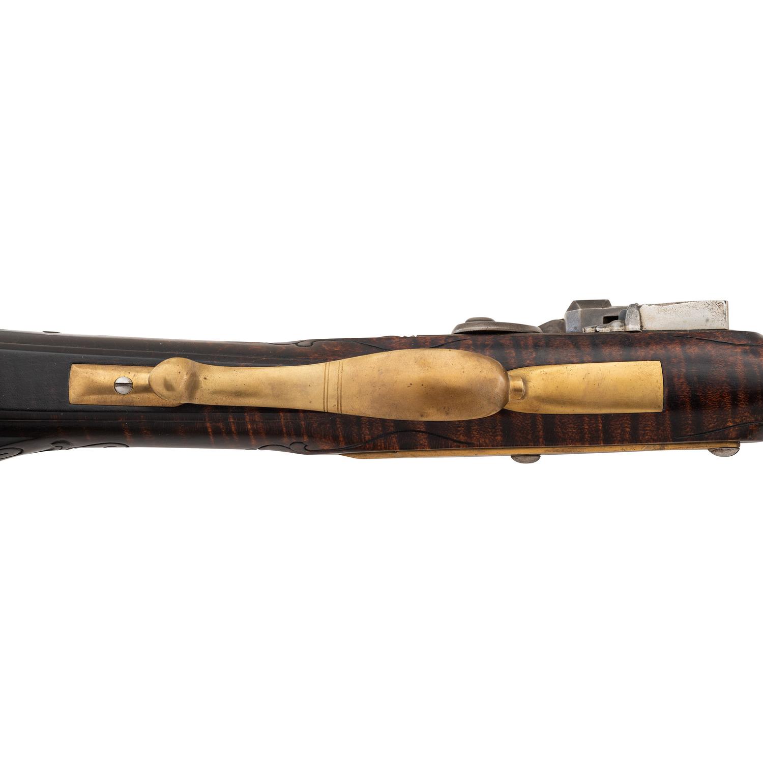 Contemporary Flintlock Flintlock Smooth Rifle by Ron Ehlert