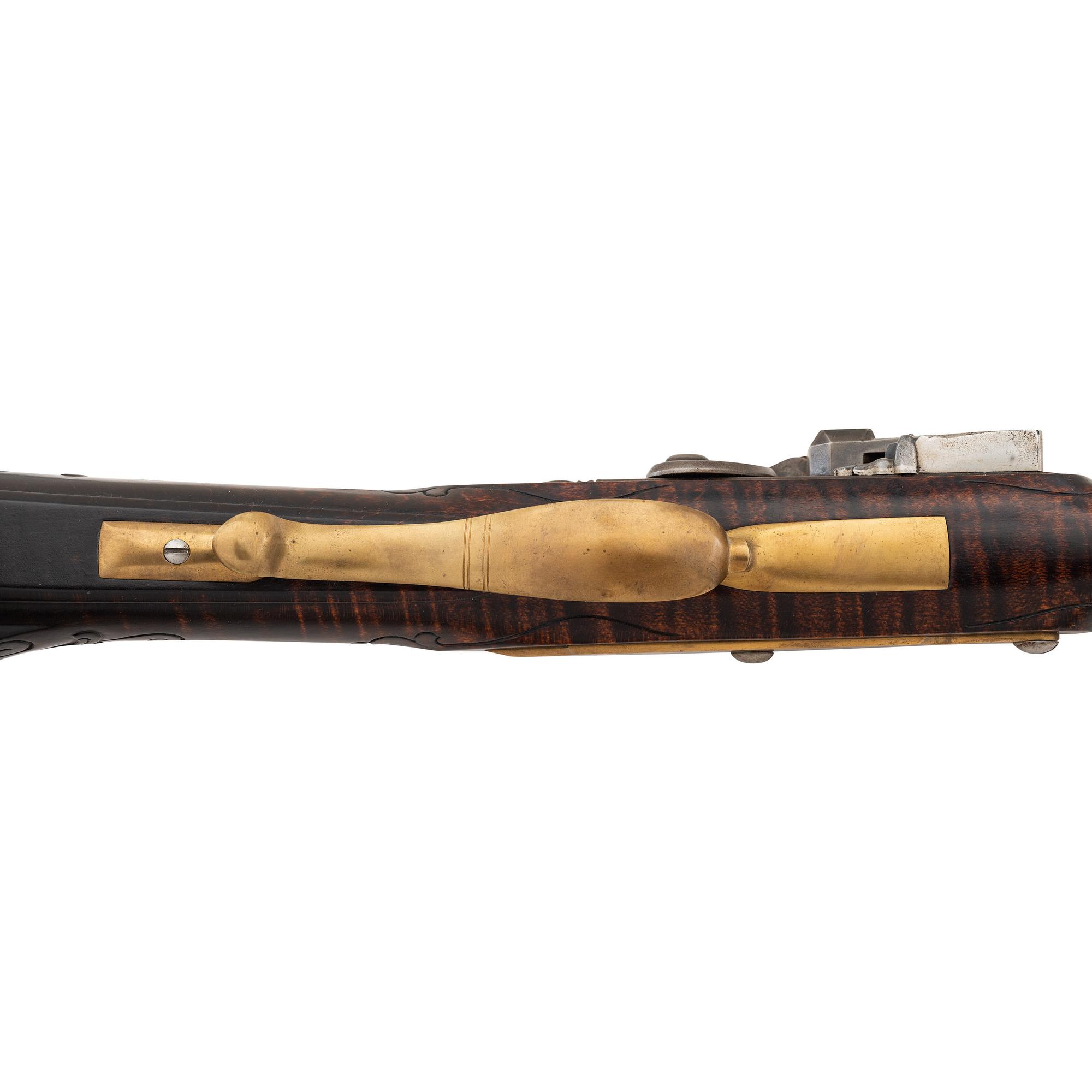 Contemporary Flintlock Flintlock Smooth Rifle by Ron Ehlert