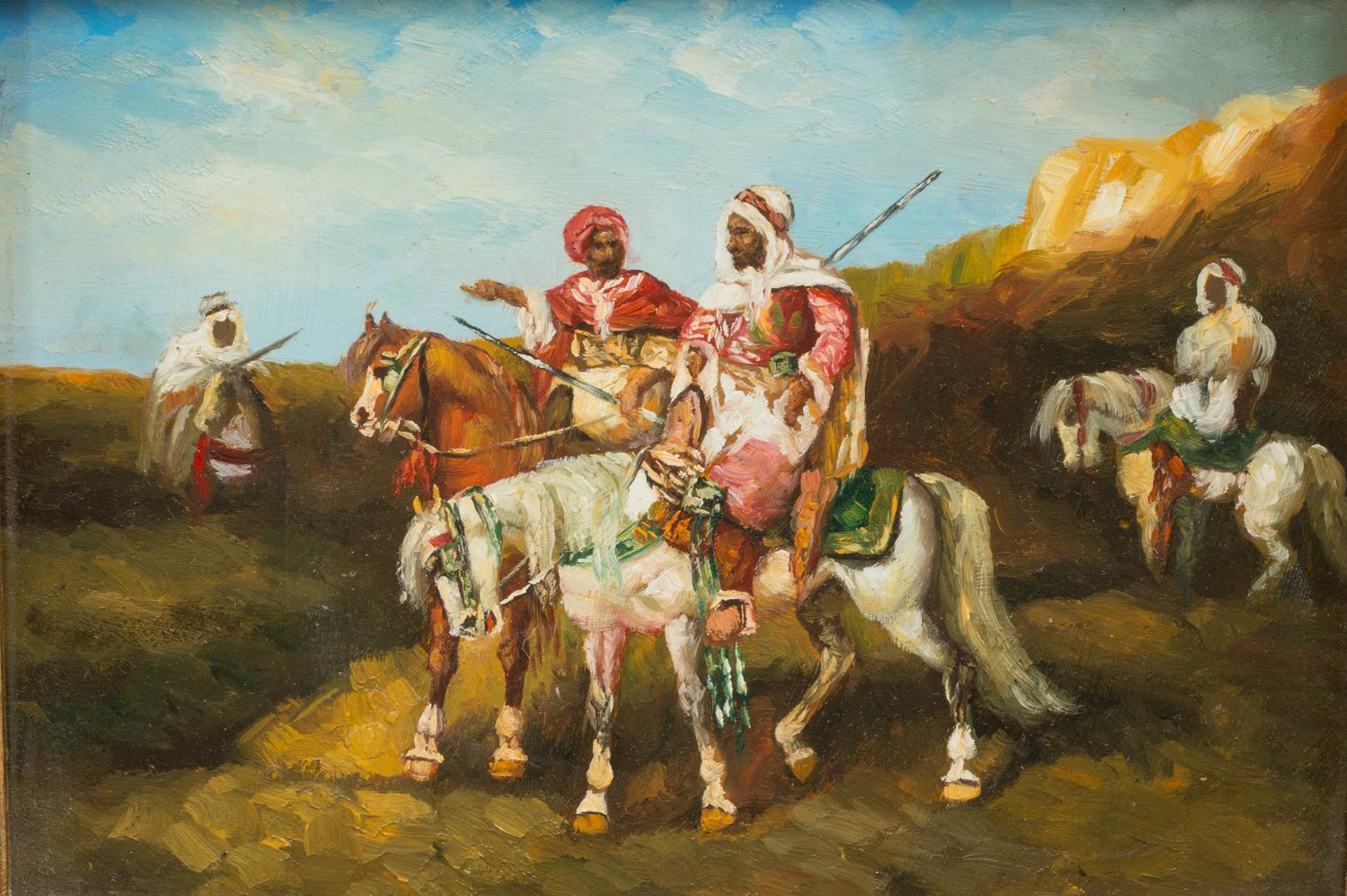 Men on Horseback (three works)