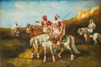 Men on Horseback (three works)