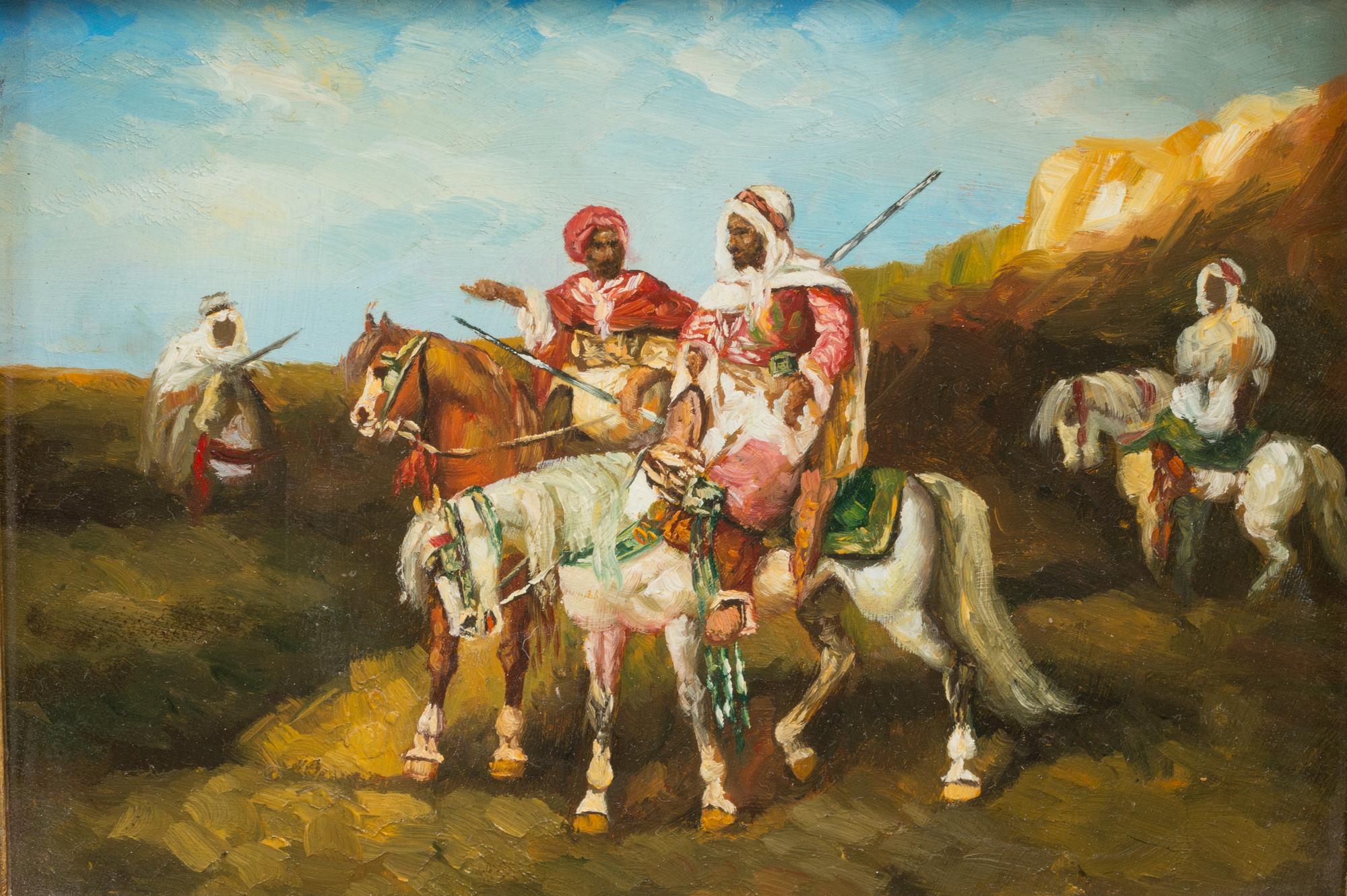 Men on Horseback (three works)
