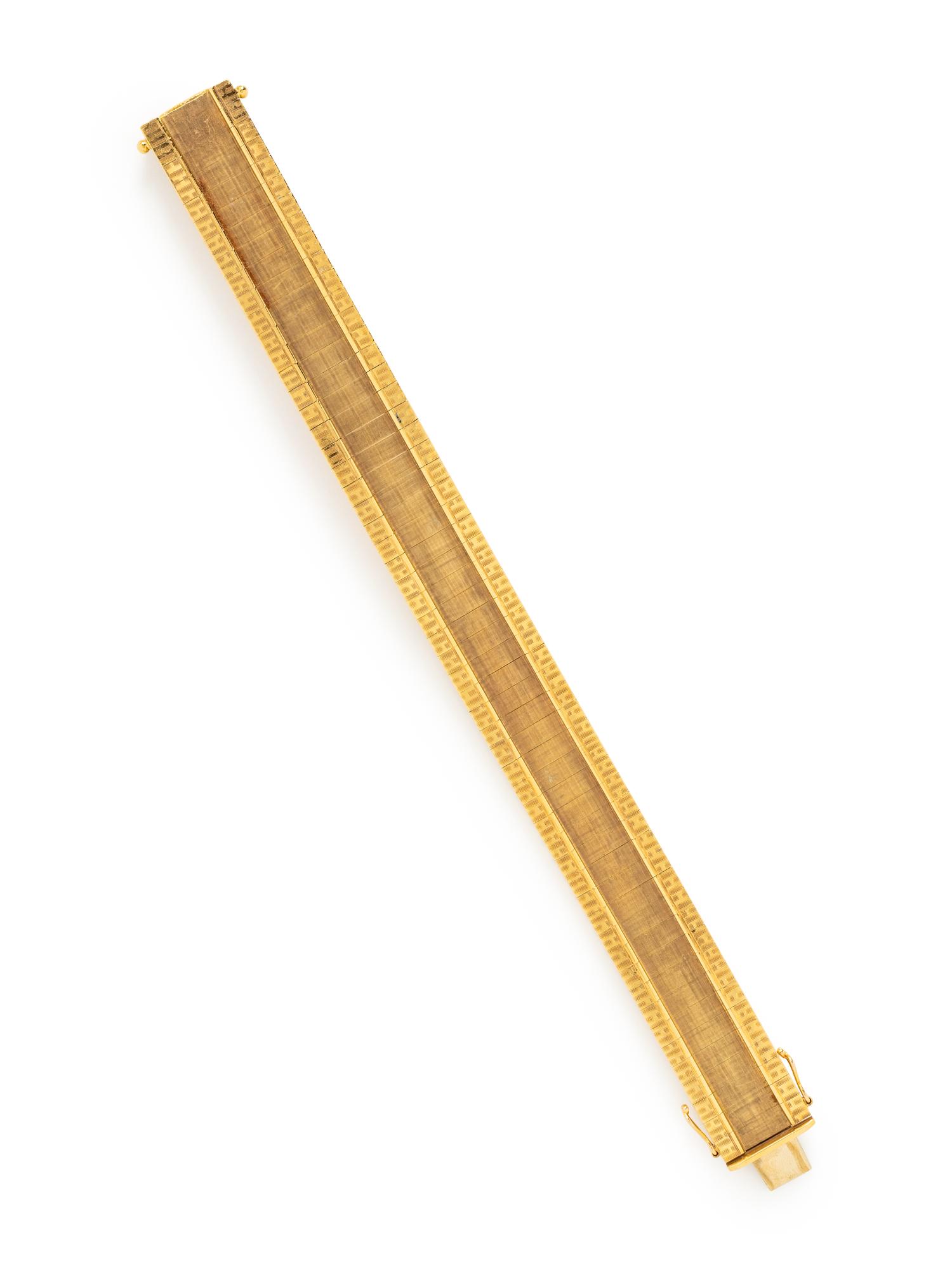 YELLOW GOLD BRACELET