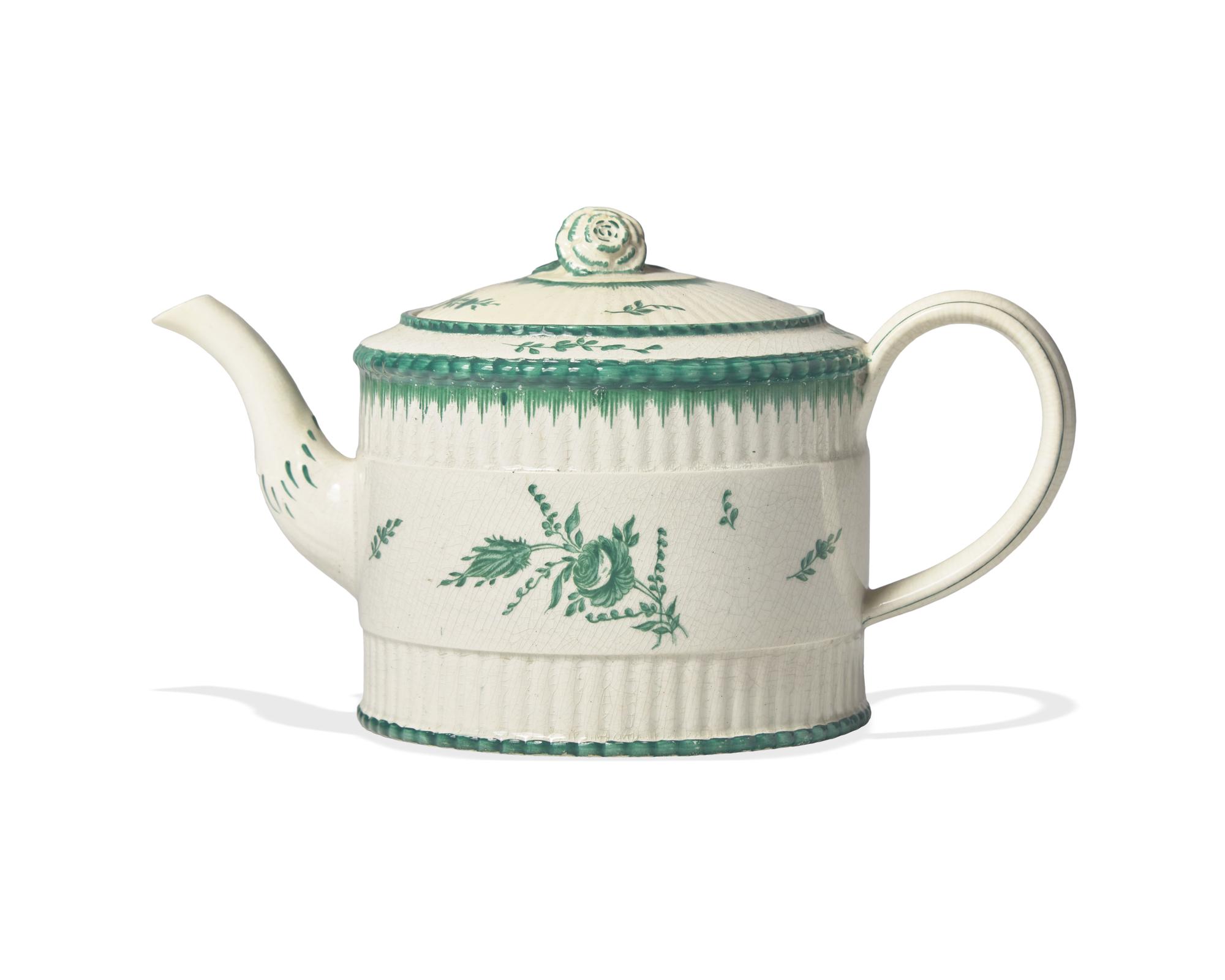 A Wedgwood Creamware Teapot