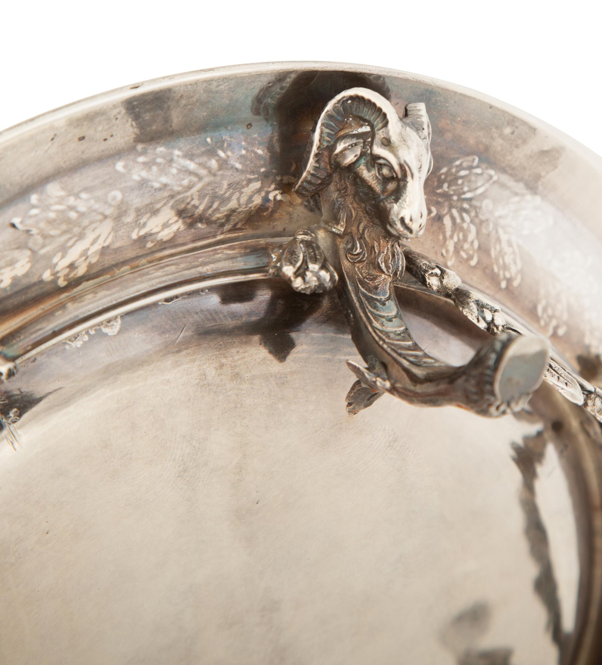 A Pair of Neoclassical Style French Silver Tazzas — Unknown Maker, Early 20th Century