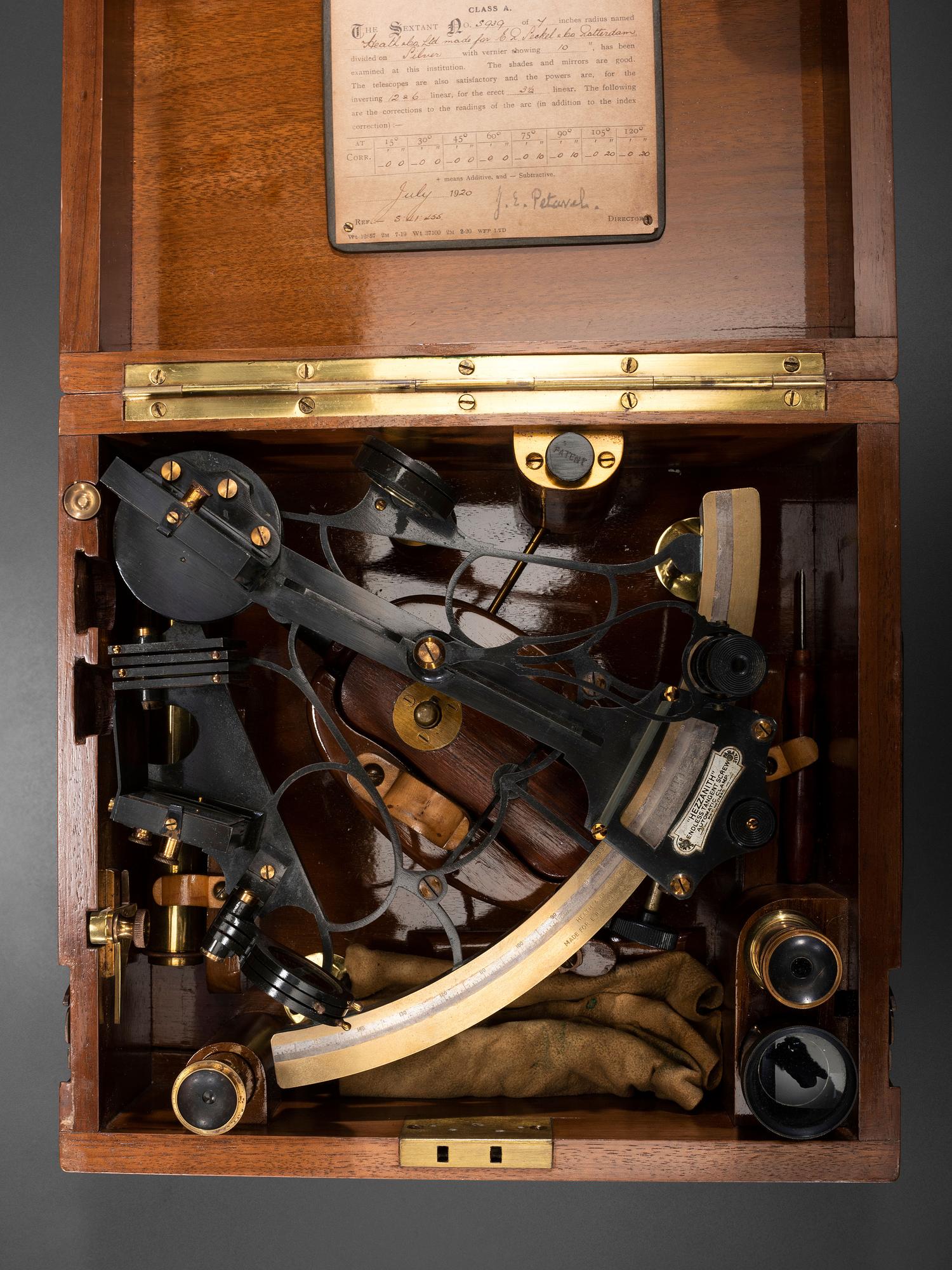 Three Cased English Navigational Instruments