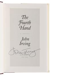IRVING, John (b. 1942). A group of 7 works by Irving, MOST FIRST EDITION, MOST SIGNED, comprising: