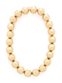 TIFFANY & CO., YELLOW GOLD NECKLACE