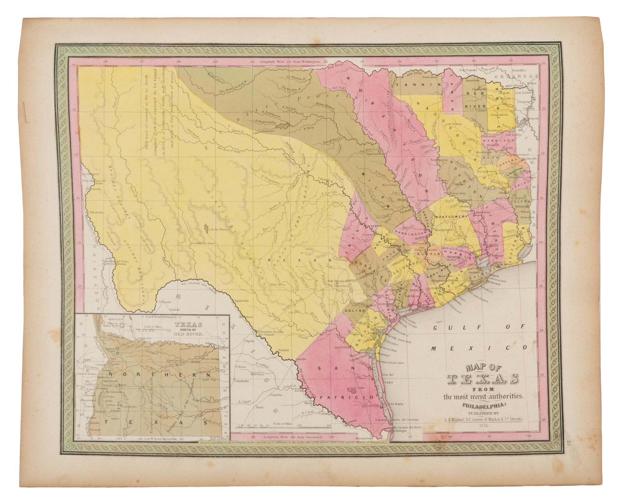 [ATLASES] MITCHELL, Samuel Augustus (1790-1868)