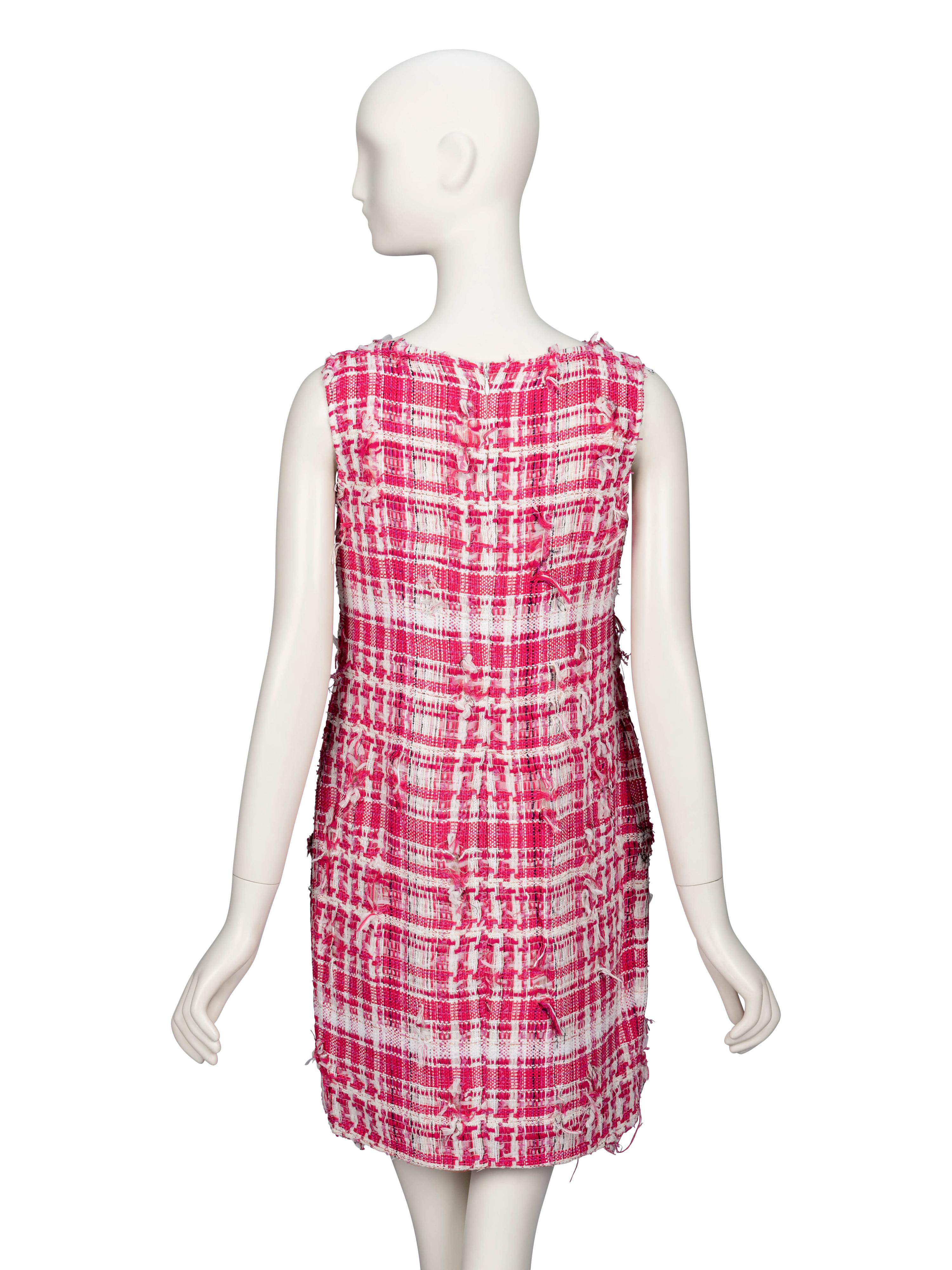 Chanel, Distressed Tweed Dress
