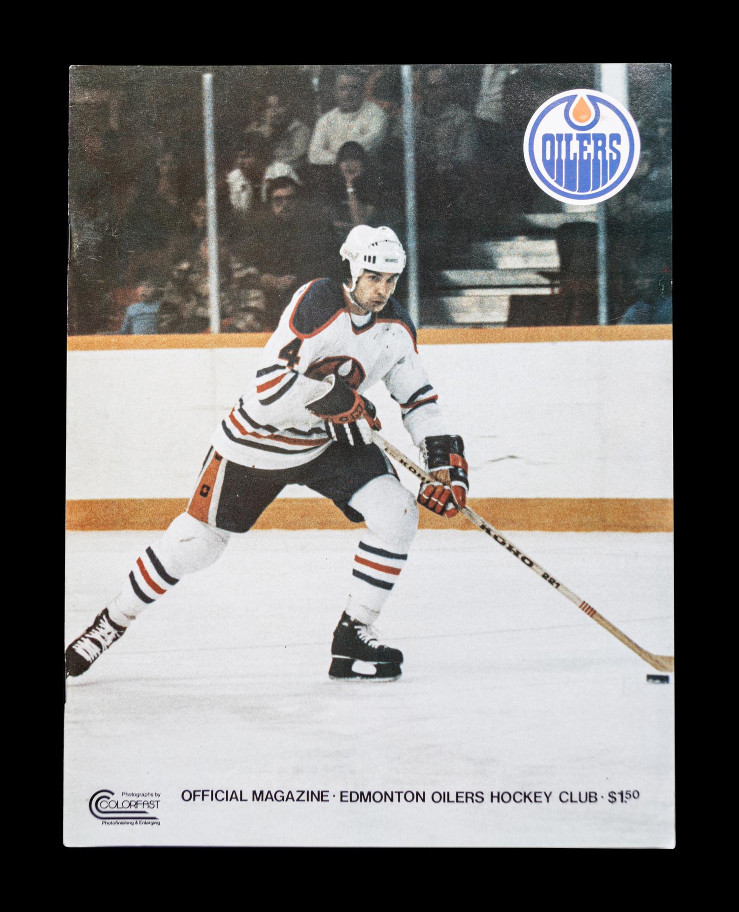 A Group of 11 WHA and NHL Game Programs from Early in the Career of Wayne Gretzky,