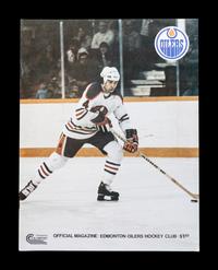 A Group of 11 WHA and NHL Game Programs from Early in the Career of Wayne Gretzky,