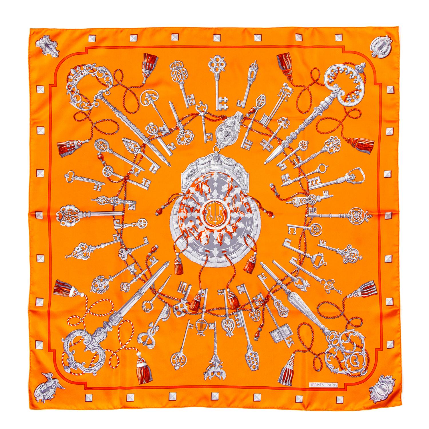 Hermes 90cm Silk Scarf