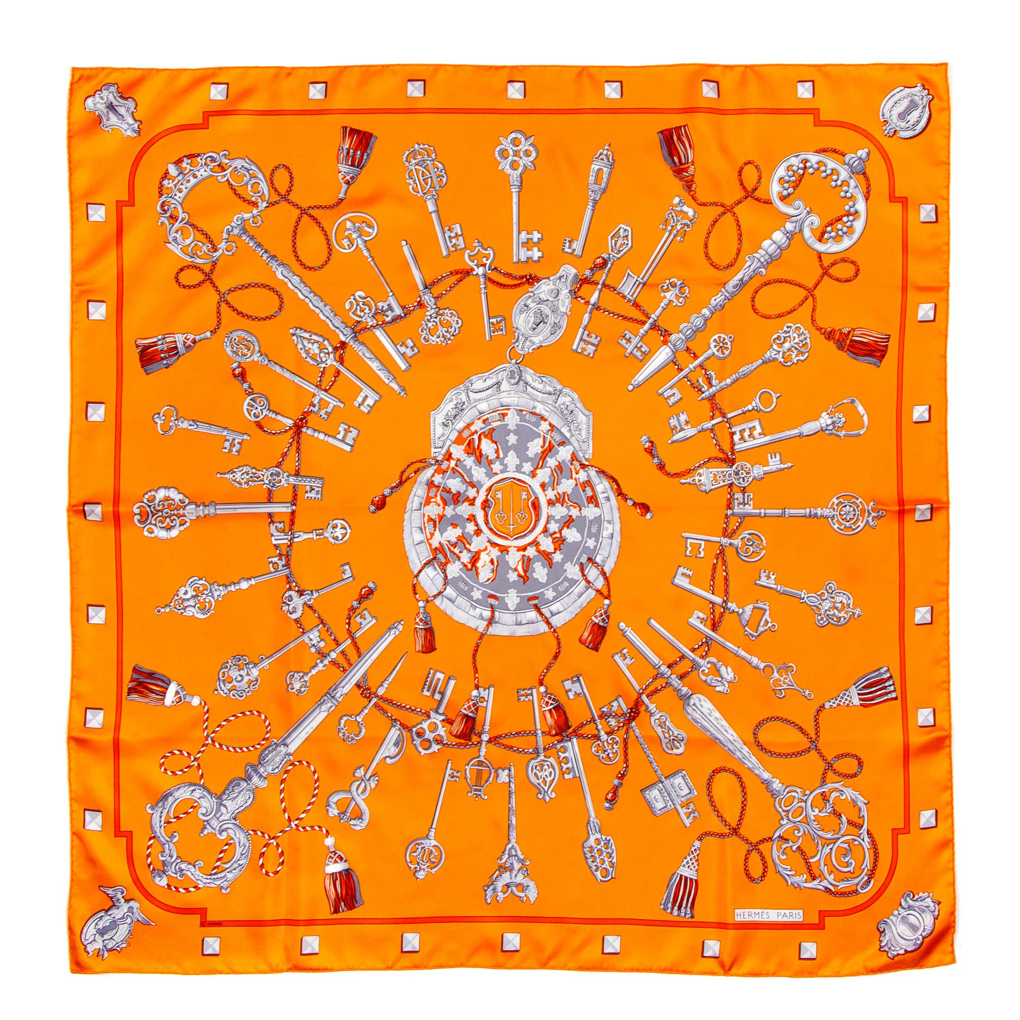 Hermes 90cm Silk Scarf