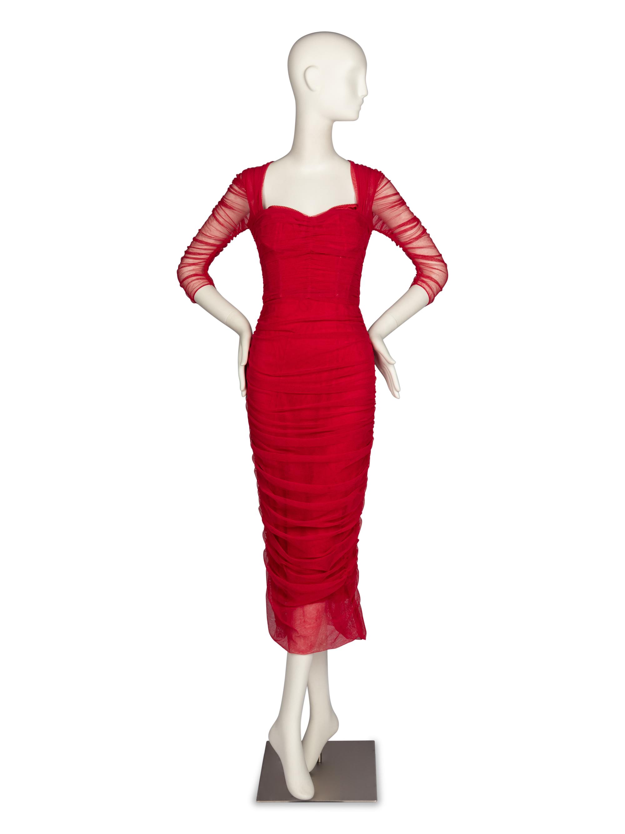 Dolce & Gabbana Ruched Dress