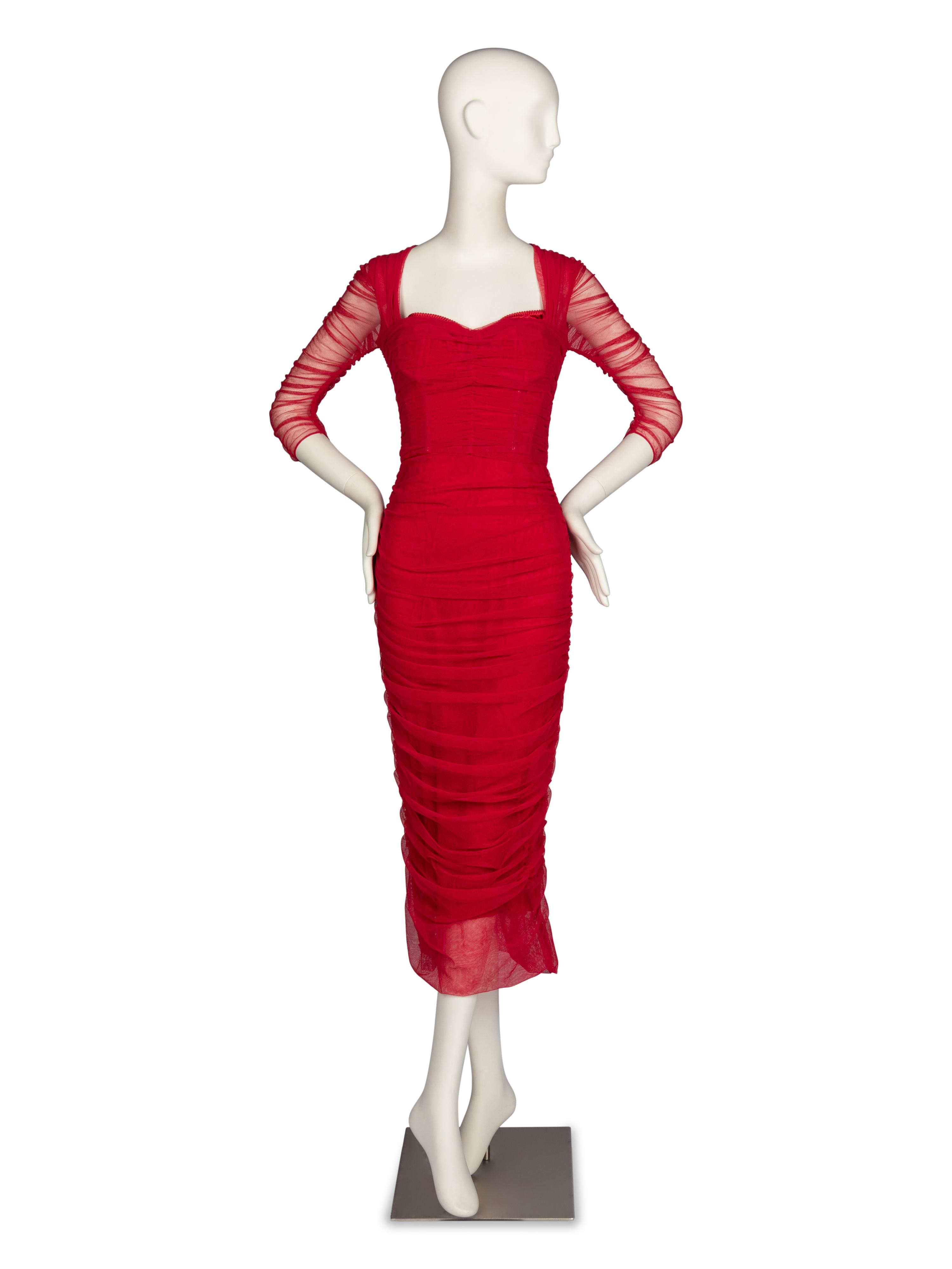 Dolce & Gabbana Ruched Dress