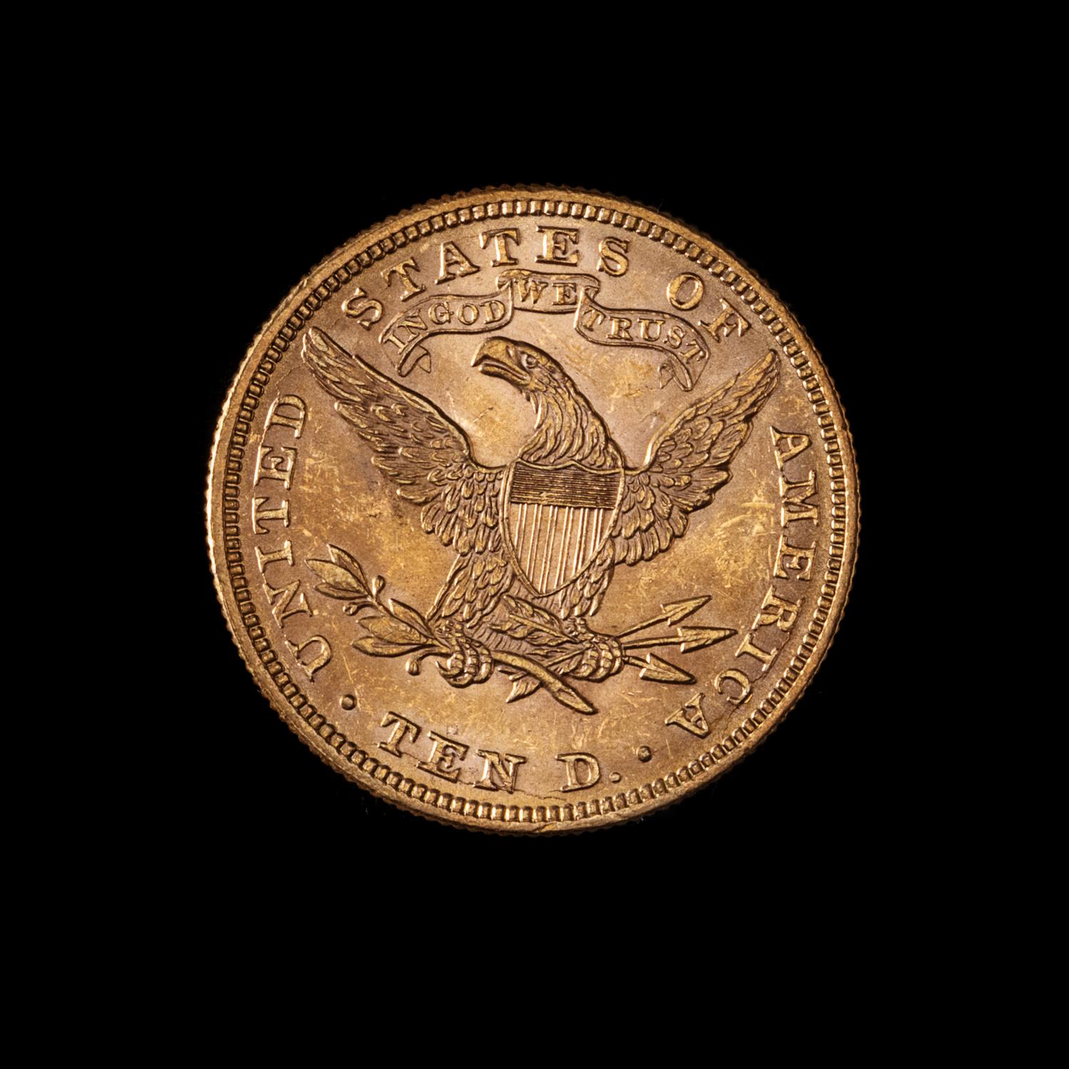 A United States 1899 Liberty Head $10 Gold Coin