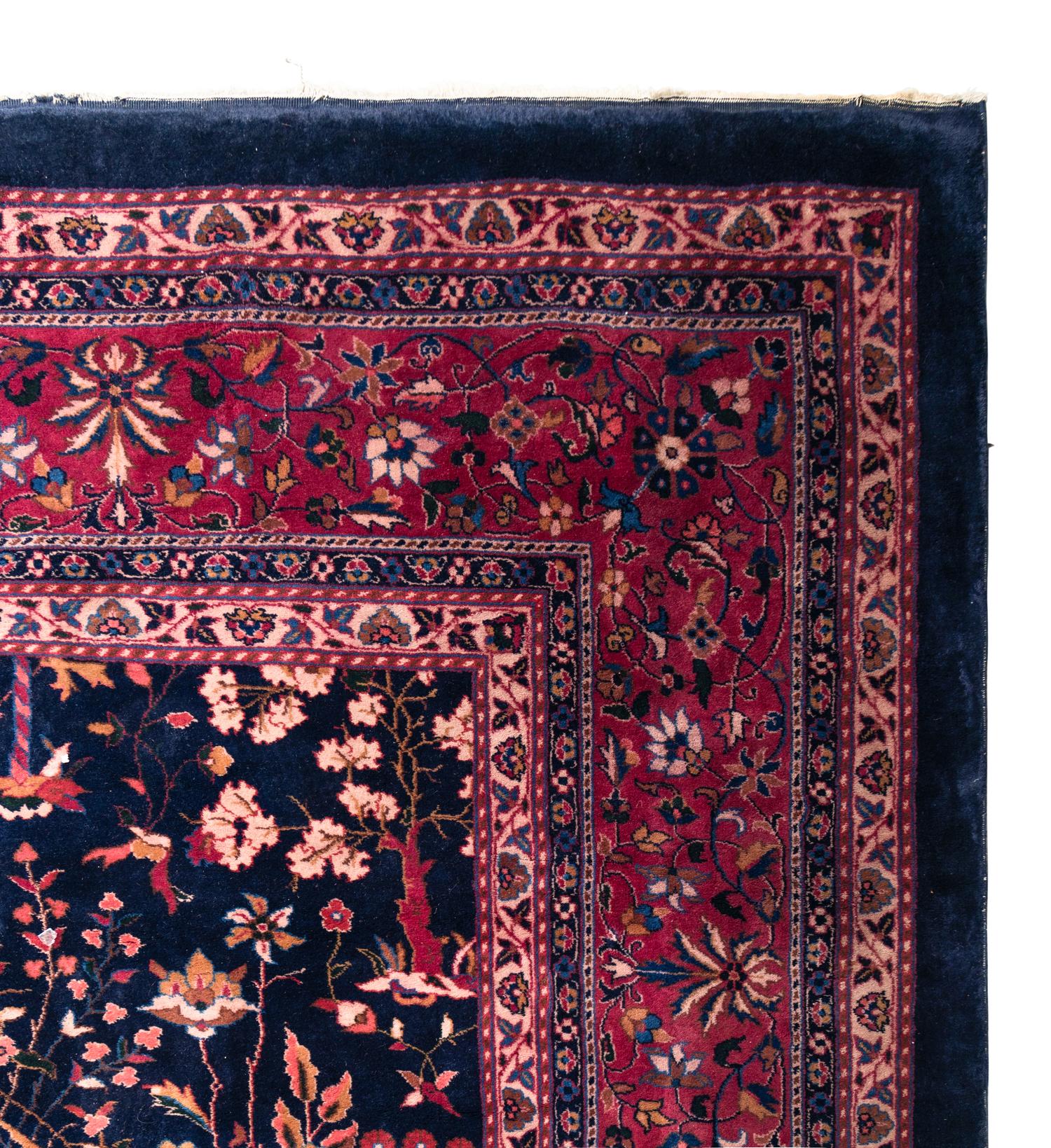 A Sarouk Wool Rug