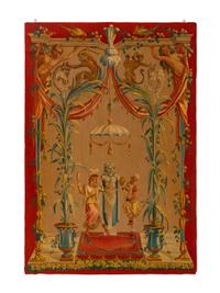 A Beauvais Style Wool Tapestry — 19TH CENTURY