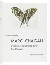 [CHAGALL, Marc (1887-1995)]. LASSAIGNE, Jacques. Marc Chagall: Dessins et aquarelles pour Le Ballet. Paris: Société Internationale d’art XXe Siécle, 1969.