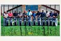 A 2004 Chrysler Golf Shootout Chicago Sports Stars Multi Signed Autograph Photo Including Michael Jordan (Beckett Authentication Services)