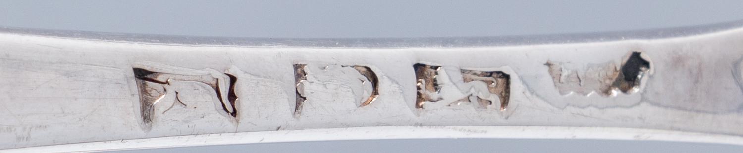 A Pair of George III Silver Berry Spoons