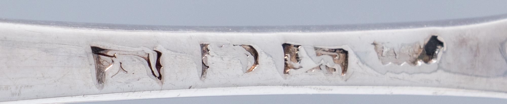 A Pair of George III Silver Berry Spoons
