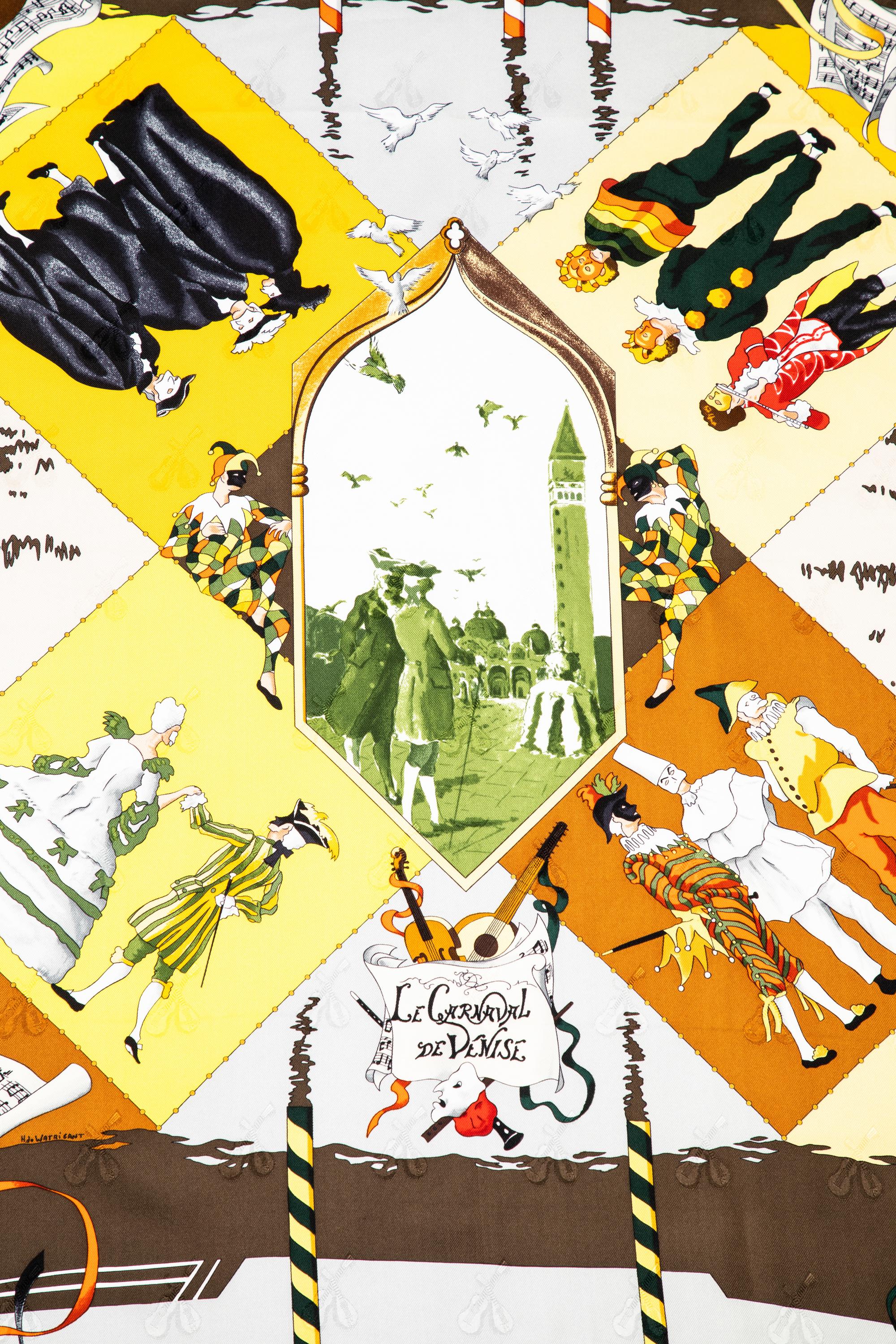 Hermès 90cm Silk Scarf