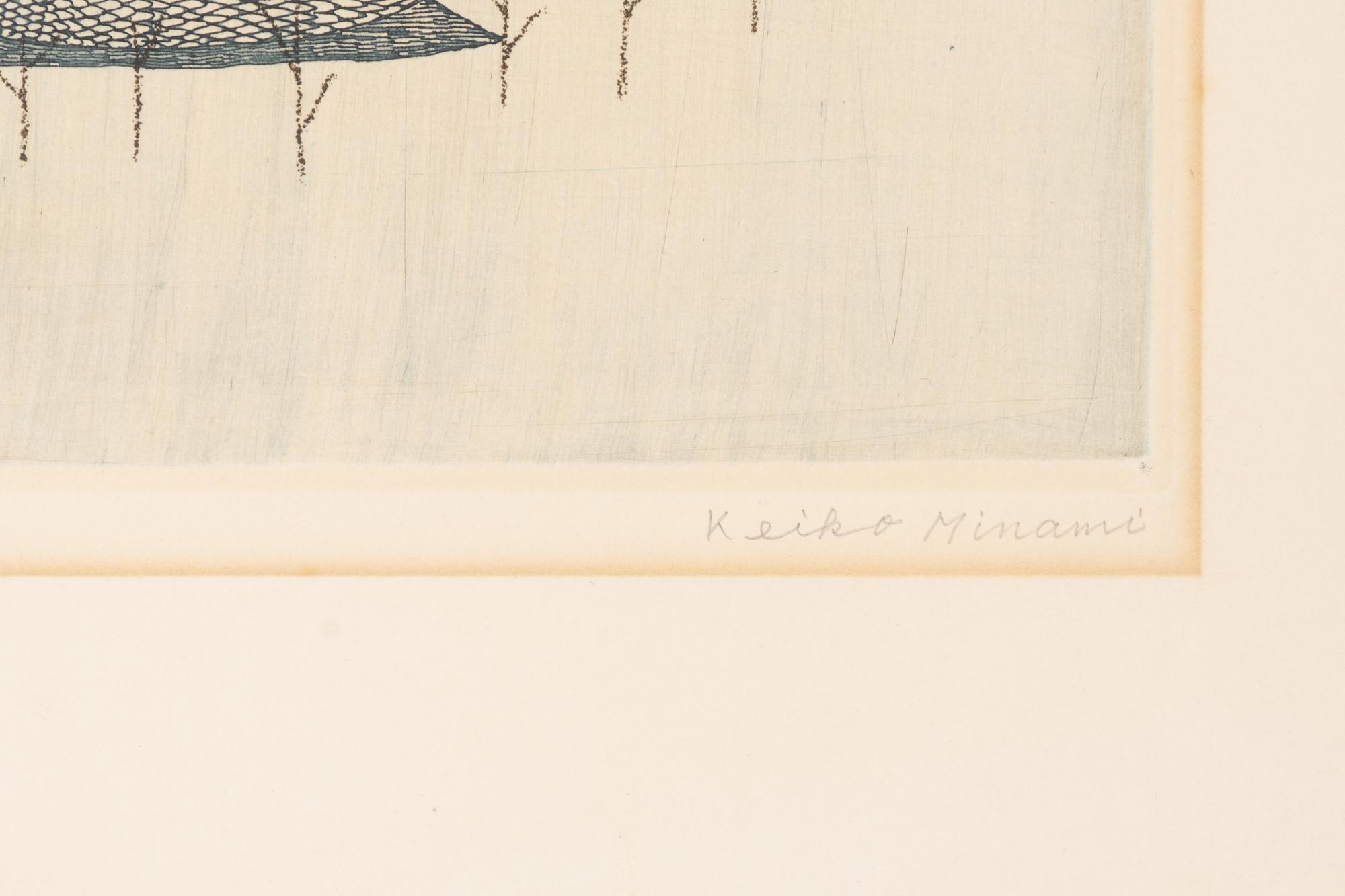 Five Japanese Woodblock Prints