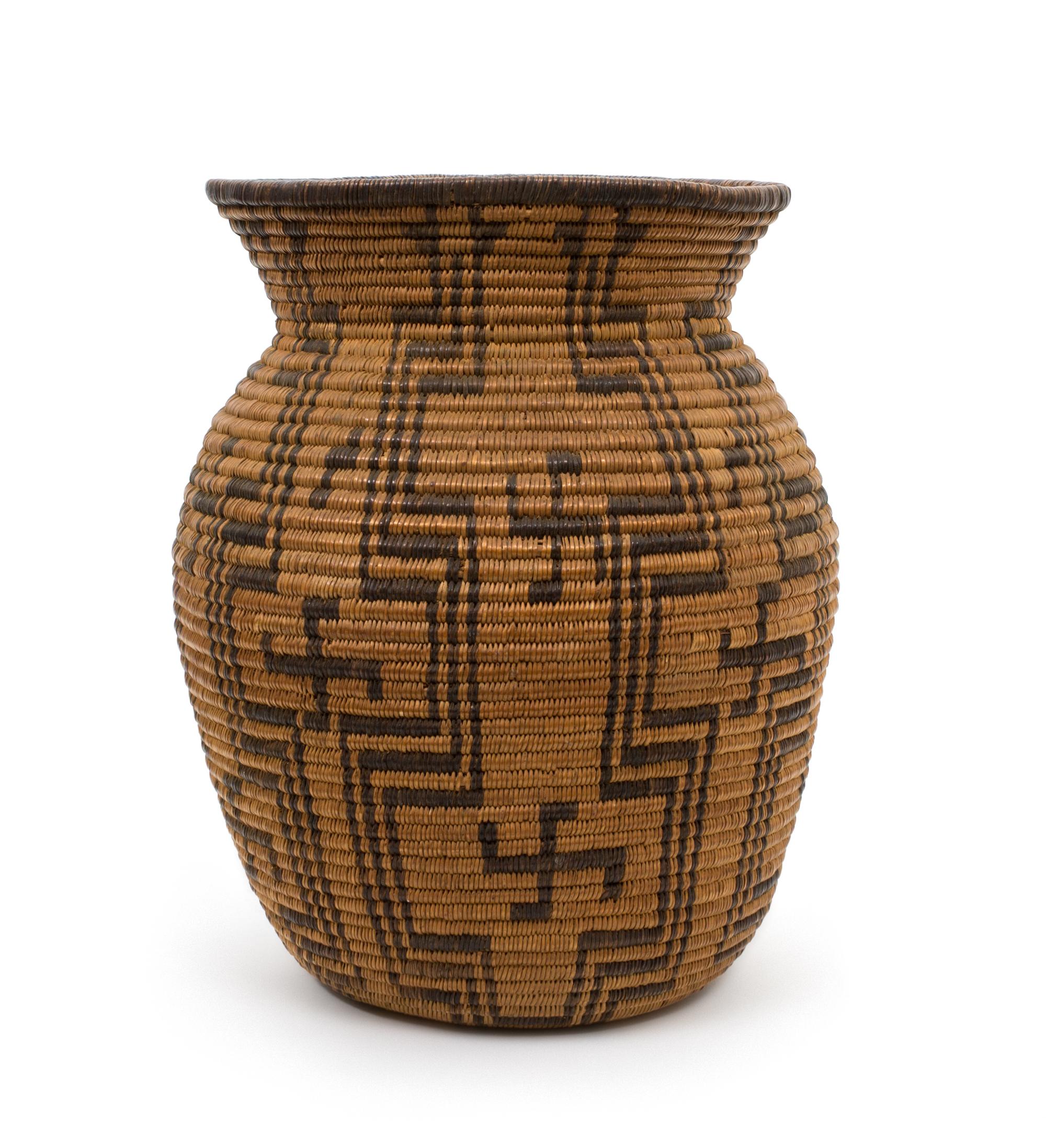 A Western Apache Olla Height 9 inches — CIRCA 1900