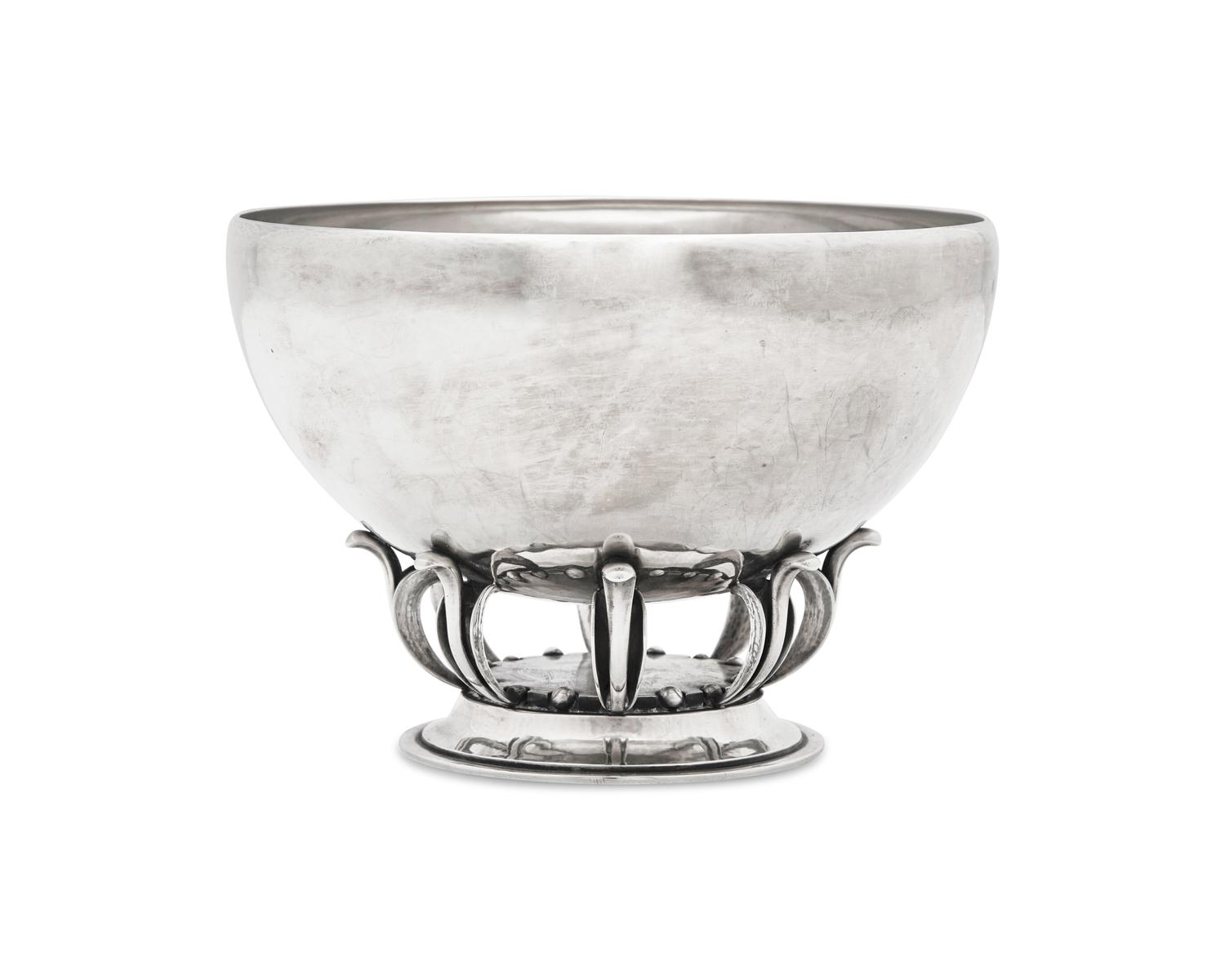An Oscar Gundlach-Pedersen Designed Georg Jensen Silver Bowl