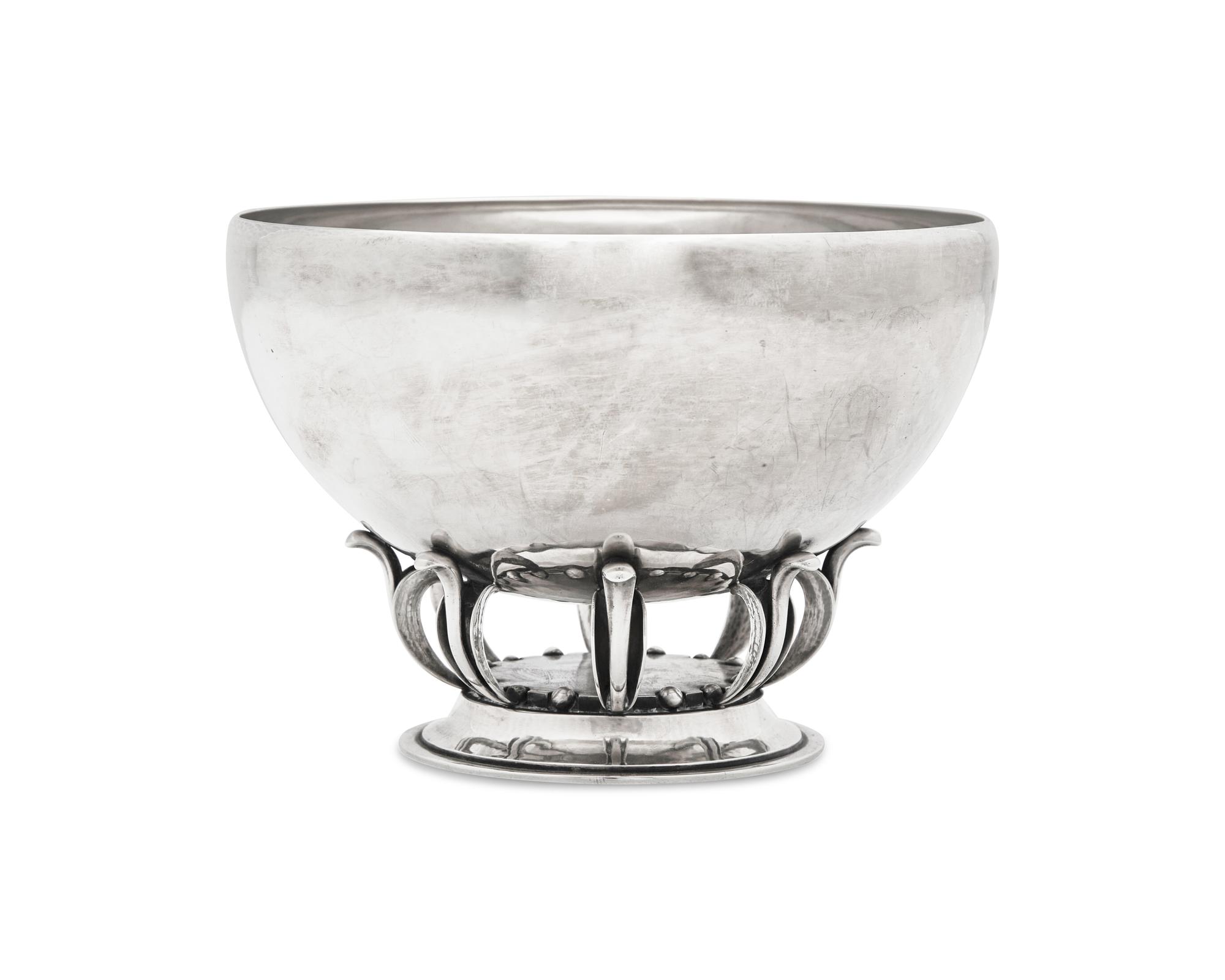An Oscar Gundlach-Pedersen Designed Georg Jensen Silver Bowl