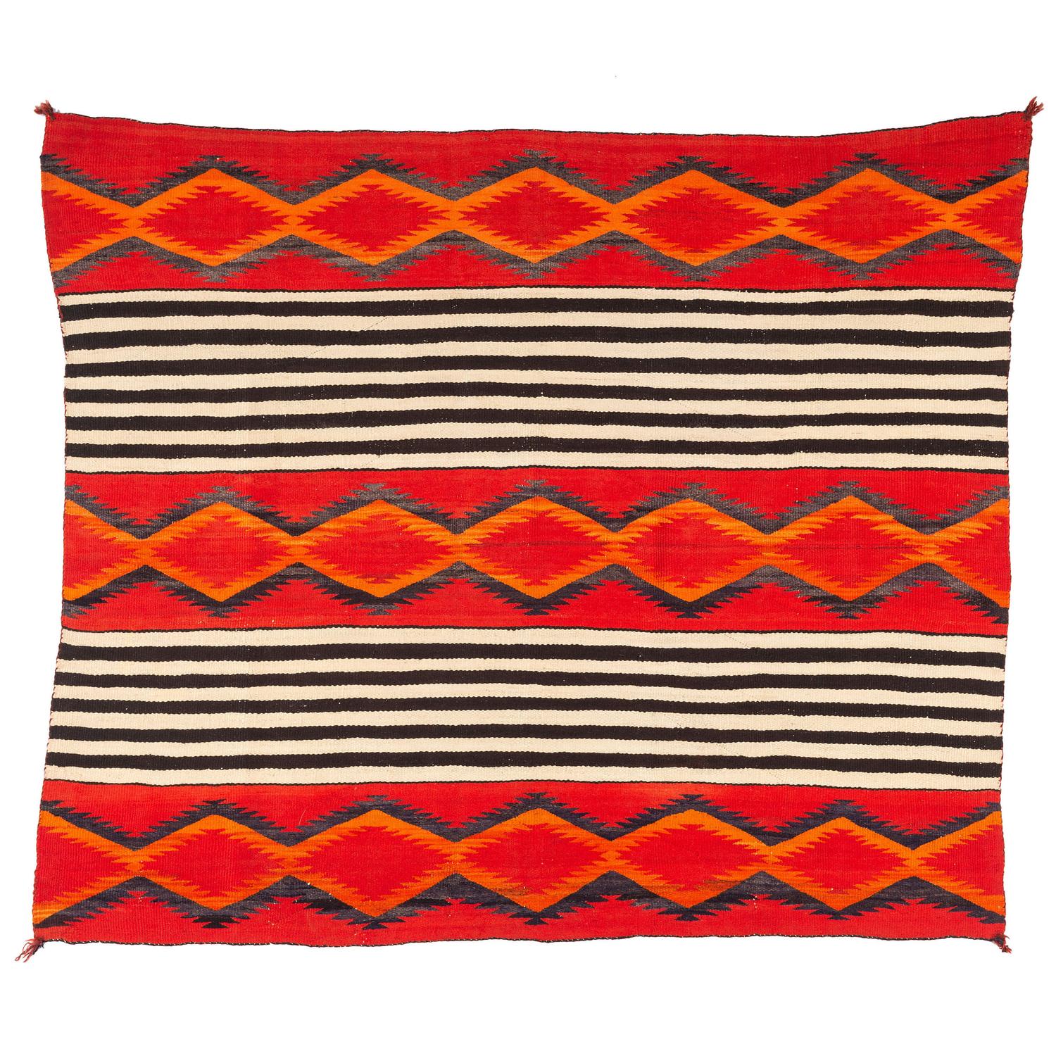 Navajo Woman's Chief's Pattern Blanket / Rug