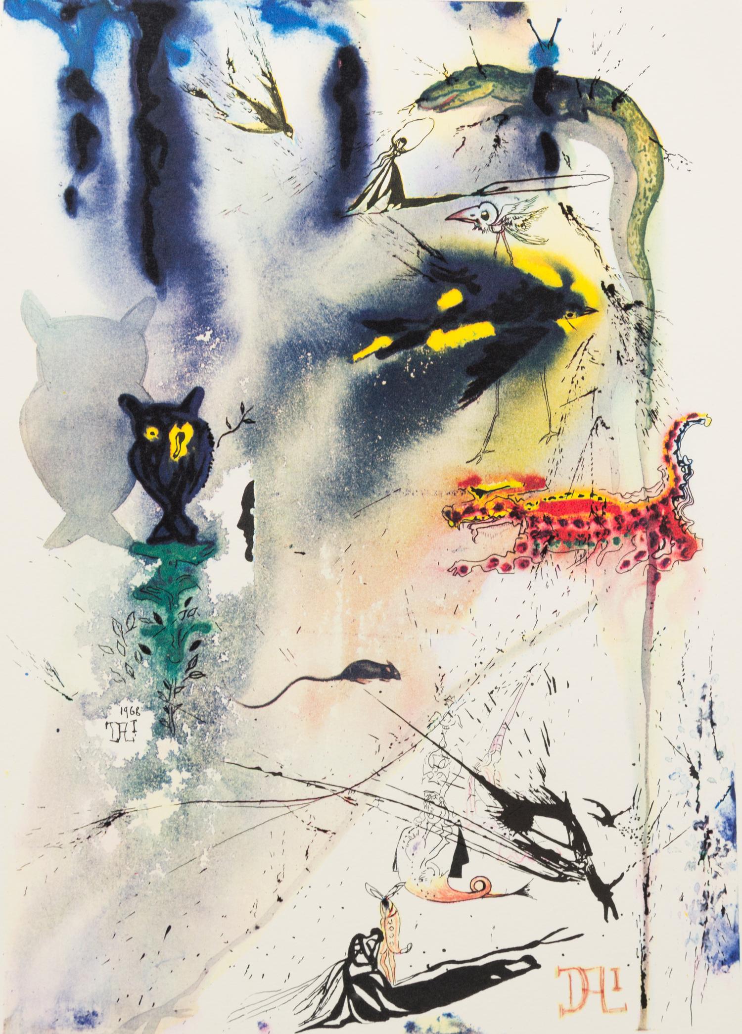 (DALI, SALVADORE) CARROLL, LEWIS. Alice's Adventures in Wonderland. Maecenas Press, 1969. Limited. Signed.