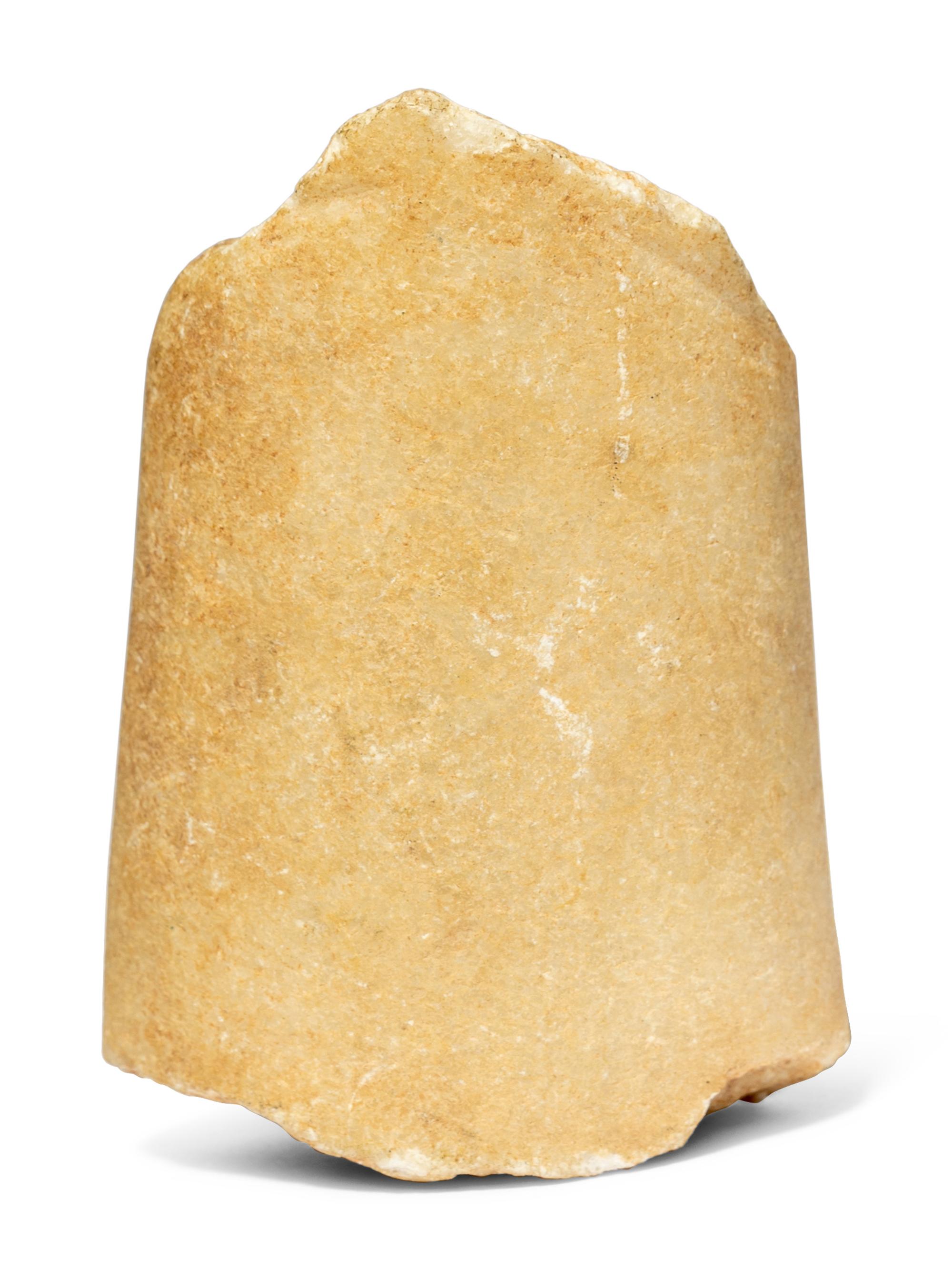 A Cycladic Marble Fragment