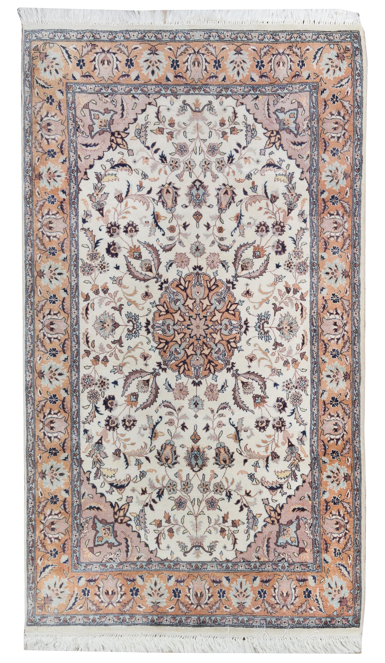 A Tabriz Wool Rug 6 feet 3 1/2 inches x 4 feet 1 1/4 inches. — 20TH CENTURY