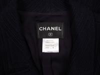 CHANEL, NAVY TWEED JACKET