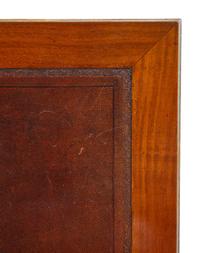A French Neoclassical Style Gilt Bronze Mounted and Painted Bureau Plat