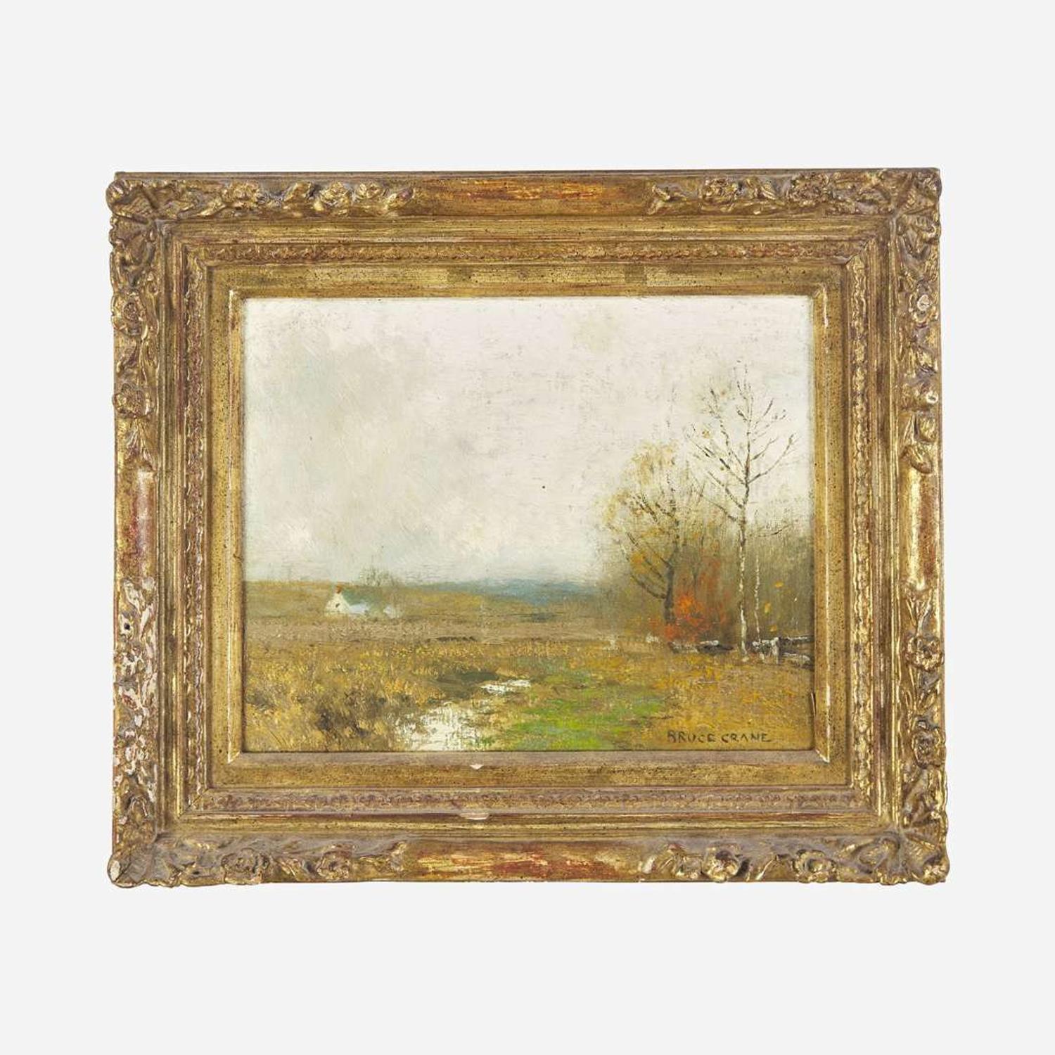 Bruce Crane (American, 1857–1937) Autumn Landscape