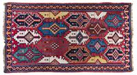 A Kilim Flatweave Wool Rug 10 feet 5 inches x 6 feet. — LATE 19TH/20TH CENTURY