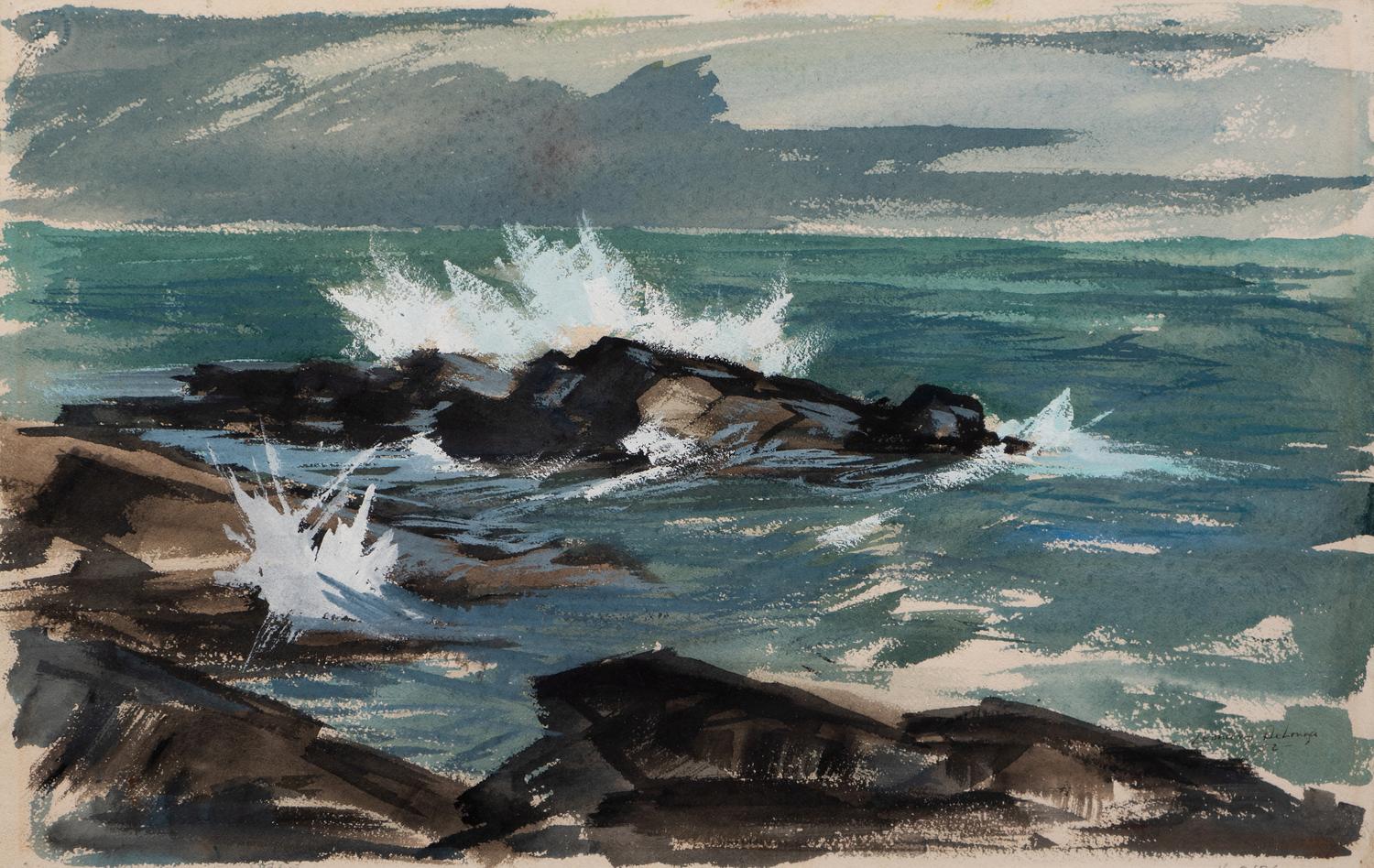 Waves Along the Shore