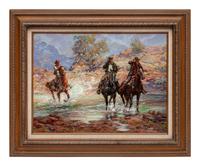 Untitled (Crossing a Stream)