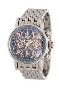 CHRONOSWISS, STAINLESS STEEL REF. 7523 'OPUS' CHRONOGRAPH WRISTWATCH