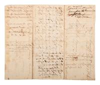 [CIVIL WAR]. A group of 4 items identified to CSA Private William V. Yates, 3rd Missouri Infantry, incl. war-date documents and tintype.