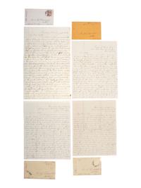 [CIVIL WAR]. A group of letters from Brevet General Clark S. Edwards, 5th Maine Infantry.