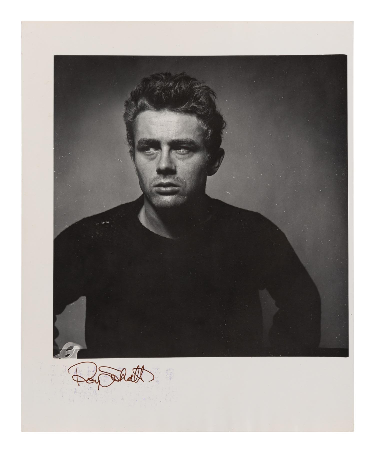 Roy Schatt (1919-2002) James Dean, from the series , "Torn Sweater", 1955