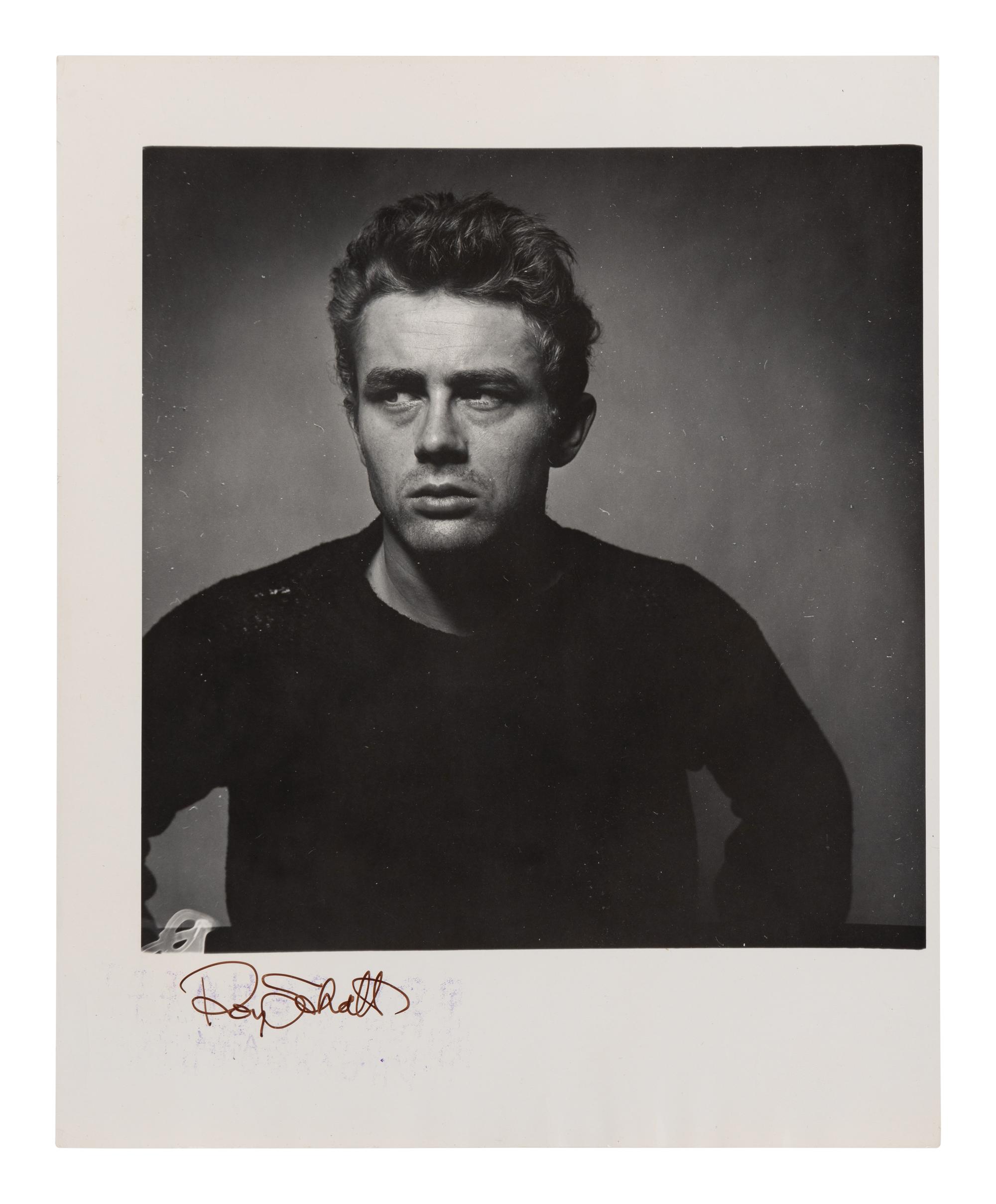 Roy Schatt (1919-2002) James Dean, from the series , "Torn Sweater", 1955