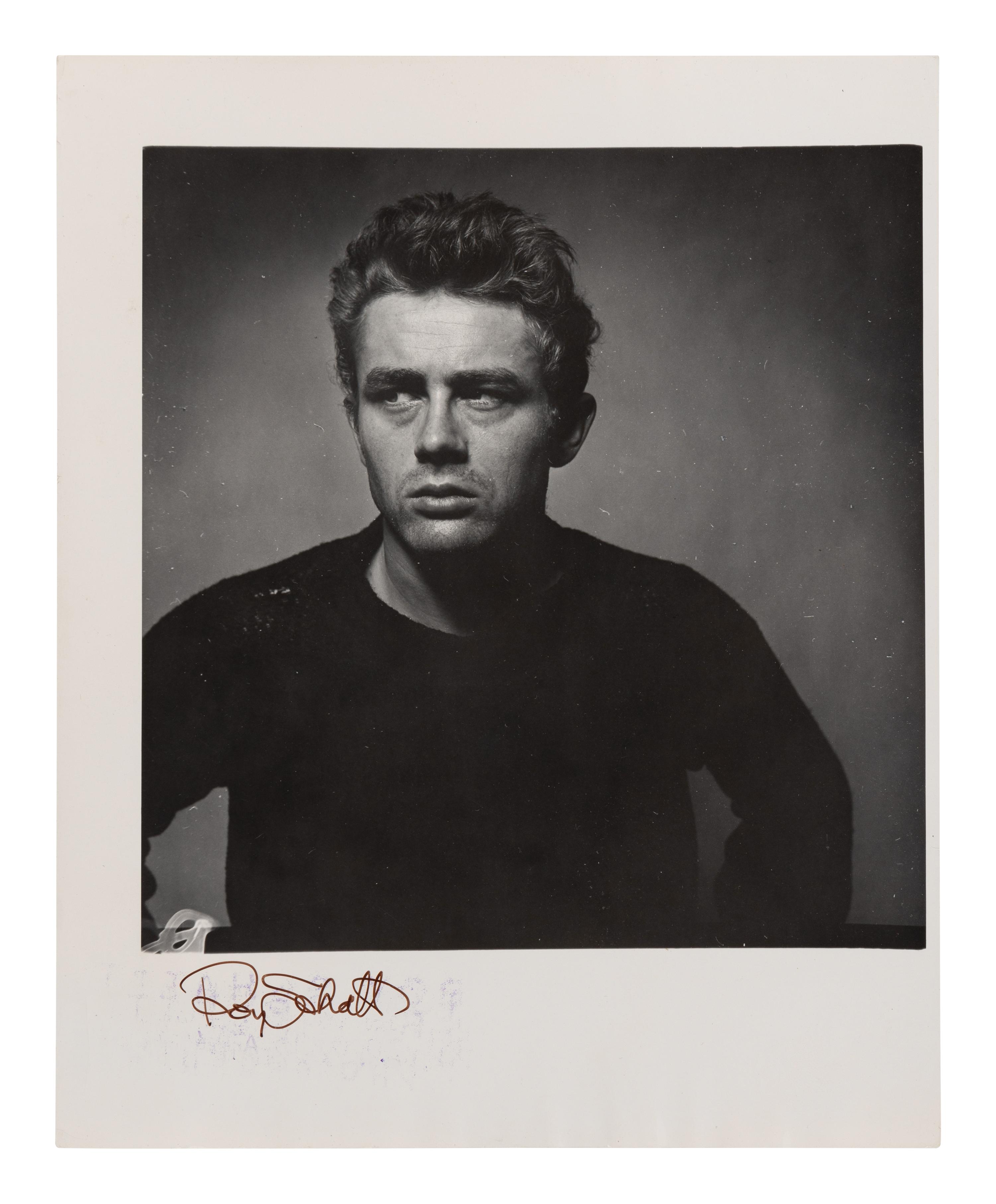 Roy Schatt (1919-2002) James Dean, from the series , "Torn Sweater", 1955