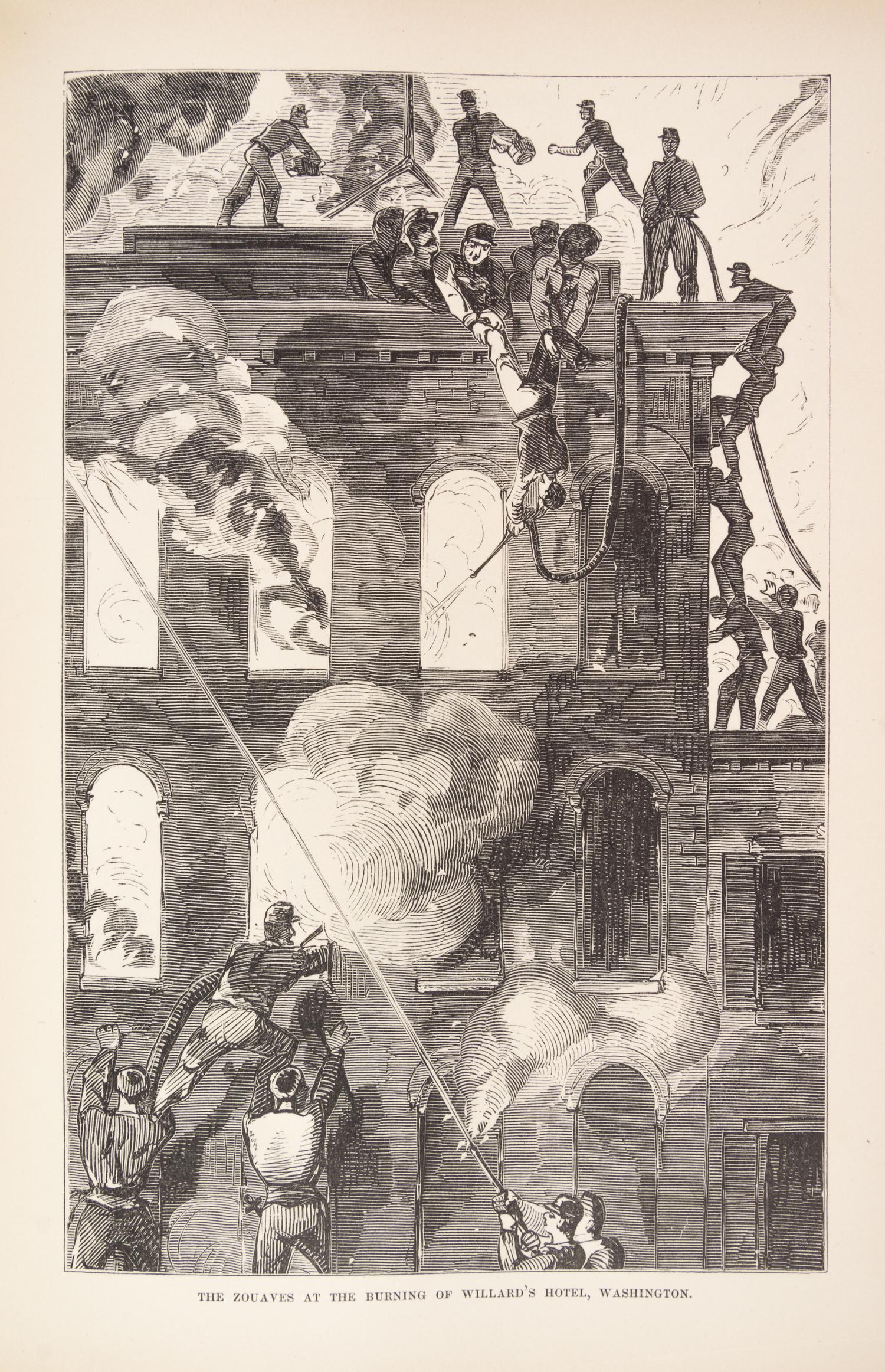 SHELDON, GEORGE W. The Story of the Volunteer Fire Department of the City of New York. New York, 1882. First edition.