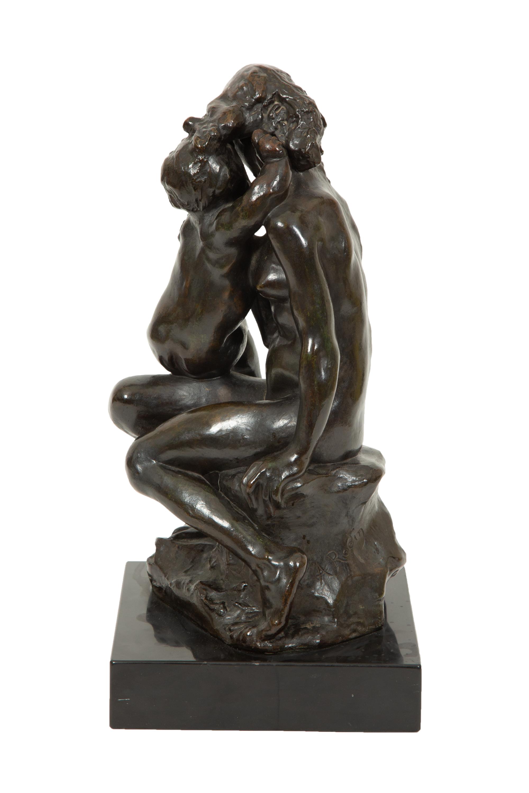 Frère et soeur , conceived c. 1890-91, this work cast in 1964